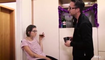 Curvy chick enjoys riding on top of a hard jock